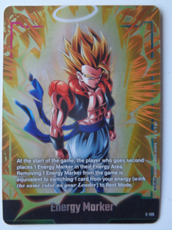 Dragon Ball Super Card Game 2nd Anniversary Energy Marker E-129 Silver - Image 1