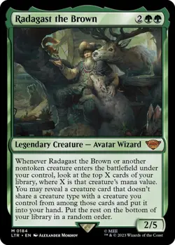 Radagast the Brown 184 Lord of the Rings Magic: The Gathering NM/M - Image 1