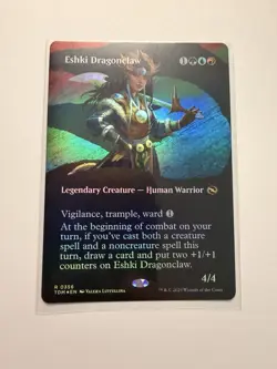 Eshki Dragonclaw (Borderless) (FOIL) ✅Tarkir Dragonstorm ✅ Magic (mtg) - Image 1