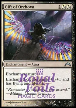 Gift of Orzhova 1x FOIL GTC MTG Gatecrash Uncommon MINT white black - Image 1