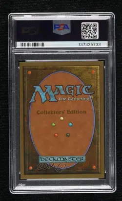 Sol Ring Magic: Collectors' Edition Non-Playable Gold Backs PSA 9 MINT 1993 - Image 2