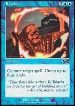 Rewind - Moderately Played, English - Urza's Saga - Image 1