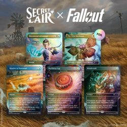 Magic The Gathering MtG Secret Lair x Fallout: Rad Traditional Foil Edition​ New - Image 3