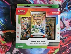 Pokemon TCG First Partner Illustration Collection Series 1 New Sealed - Image 1
