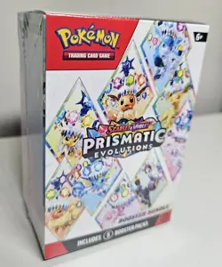 Pokemon TCG Prismatic Evolutions Booster Bundle - New Sealed - Image 5