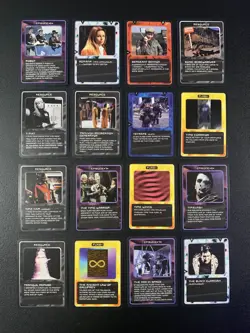 DOCTOR WHO Collectible Card Game 1996 FULL Rare/Uncommon/Common Set 271 Cards - Image 5