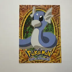 Pokemon Dratini Topps 1999 Movie Evolution E10 of 12 Trading Card - Image 1