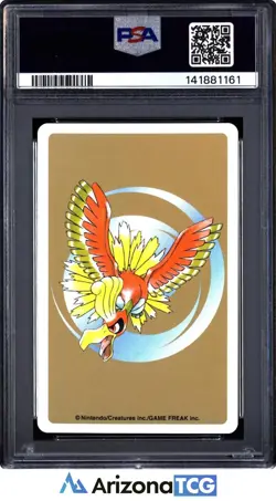 Pokemon 2000 Scizor 212 King Of Clubs Gold Playing Card Japanese PSA 9 - Image 2