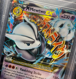 2015 POKEMON XY BREAKTHROUGH #63 M MEWTWO EX PSA 8 #63 - Image 1