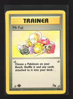 Pokemon Fossil #58/62 1st Edition Mr. Fuji - Image 1