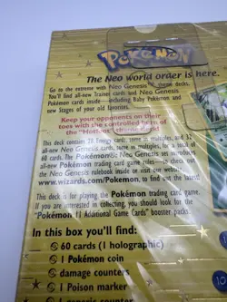 Pokemon Neo Genesis Hotfoot Theme Deck 1st Edition Sealed Wizards of the Coast - Image 2