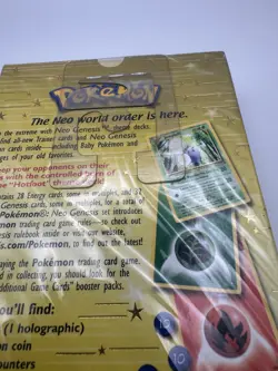 Pokemon Neo Genesis Hotfoot Theme Deck 1st Edition Sealed Wizards of the Coast - Image 3