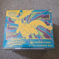 Pokemon TCG - Ascended Heroes Pokemon Center ETB Elite Trainer Box *READ DISC* - Image 1