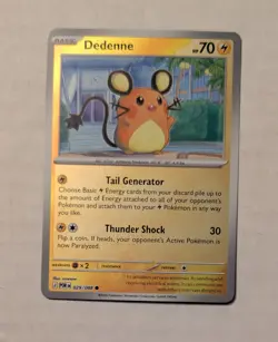Pokemon TCG Dedenne 29/88 Perfect Order Reverse Holo NM - Image 1
