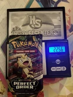 VERY HEAVY! 🔥22.56g Pokemon TCG Perfect Order Booster Pack Factory Sealed ✅ - Image 1