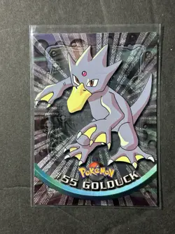 Golduck - 55 - Topps 1999 - Foil Pokemon Card - Image 1