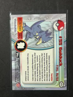 Golduck - 55 - Topps 1999 - Foil Pokemon Card - Image 2