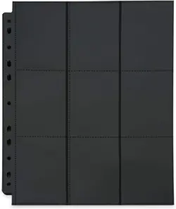 Collectible Card Storage Pages - 9 Pocket Design, 50 Clear Pages Included - Image 4
