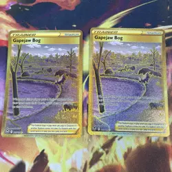 X2 Gapejaw Bog 213/195 Holo Sword & Shield - Silver Tempest Pokemon - Image 1
