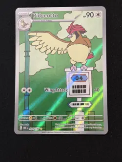 Pidgeotto 208/197 SV03 Obsidian Flames Illustration Rare IR Pokemon TCG NM - Image 1