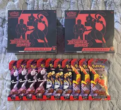 💥Pokemon TCG: DESTINED RIVALS LOT - (2) ETB & (10) Hanger Packs - NEW/SEALED💥 - Image 1