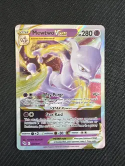 Mewtwo VSTAR 031/078 Pokemon GO Holo - Image 1