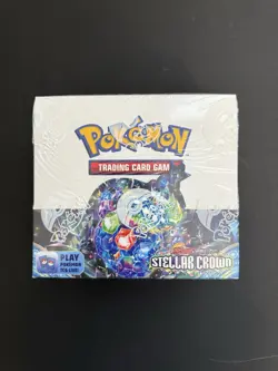 Pokemon TCG Stellar Crown Booster Box BRAND NEW SEALED - Image 1