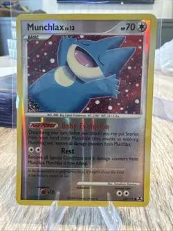 Munchlax Rising Rivals 69/111 Reverse Holo Common Pokemon TCG NM/LP - Image 1