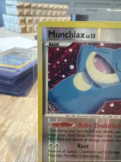 Munchlax Rising Rivals 69/111 Reverse Holo Common Pokemon TCG NM/LP - Image 2