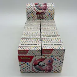 Auction #4 Pokemon TCG 151 Bundle Display Unsealed w/Acrylic (10 BUNDLES SEALED) - Image 1