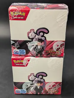 Lot (2) Pokemon SV10 Destined Rivals English Booster Boxes Sealed - Image 1