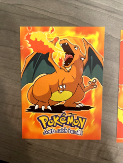 Charizard, Charmeleon, & Charmander Pokemon TCG 1999 Topps Series Non Holo Lot - Image 2