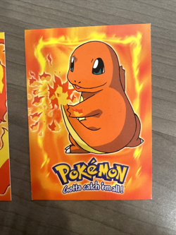 Charizard, Charmeleon, & Charmander Pokemon TCG 1999 Topps Series Non Holo Lot - Image 4