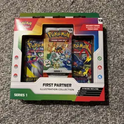 Pokemon TCG | First Partner Illustration Collection Series 1 Factory SEALED NEW - Image 1