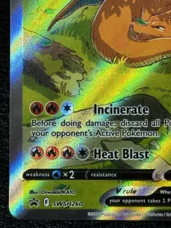 Charizard V SWSH260 Promo - Pokemon TCG: Charizard Ultra Premium Collection - MP - Image 5