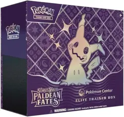 Paldean Fates Pokemon Center Elite Trainer Box: Sealed - Image 1