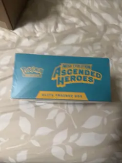 Pokemon TCG Mega Evolution Ascended Heroes Elite Trainer Box Sealed - Image 2