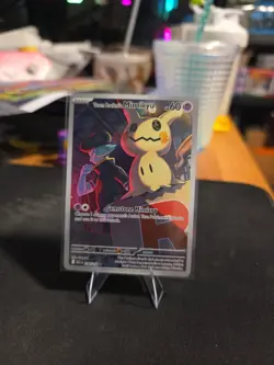 Pokemon TCG Team Rockets Mimikyu IR 238/217 Ascended Heroes Near Mint Condition - Image 1
