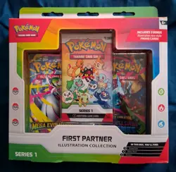 Pokemon TCG: FIRST PARTNER Illustration Collection Series 1 (1 Box) - Image 1