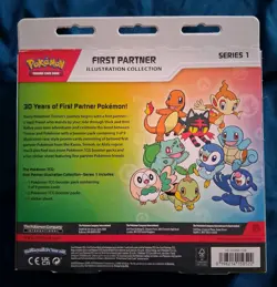 Pokemon TCG: FIRST PARTNER Illustration Collection Series 1 (1 Box) - Image 2