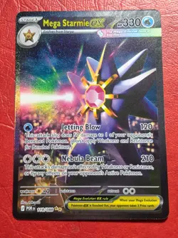 Pokemon. Mega Starmie EX 118/088 SIR. ME: Perfect Order. Same Day Shipping!! NM - Image 1