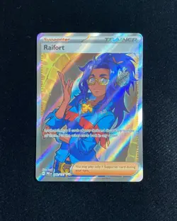 2025 Pokemon TCG English Prismatic Evolutions PRE EN 142/131 Raifort Holo FJ81 - Image 1