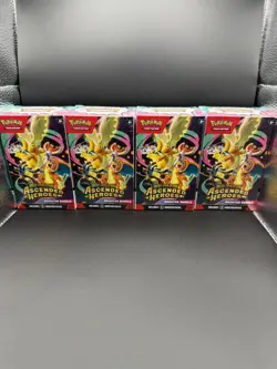 4 Sealed Ascended Heroes Booster Bundles from Pokemon Center - Image 2