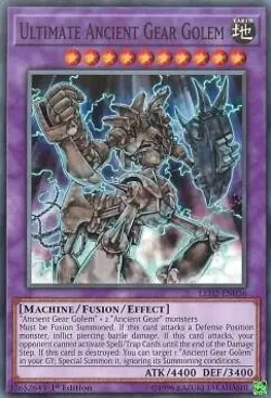 Ultimate Ancient Gear Golem LED2-EN036 Ancient Millennium Yu-Gi-Oh 1st Edition - Image 1