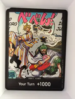 DON!! Sanji & Zoro English Wings of the Captain One Piece TCG Card Game - Image 1