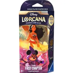 Disney Lorcana TCG: The First Chapter - Amber & Amethyst Starter Deck - Image 1