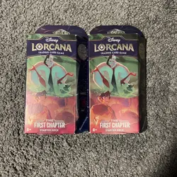 Disney Lorcana TCG The First Chapter Starter Deck Cruella & Aladdin Emerald Ruby 4050368981899 - Image 2
