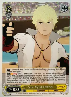Weiss Schwarz Sun: Vytal Festival RWBY/WX03-015 NM/M - Image 1