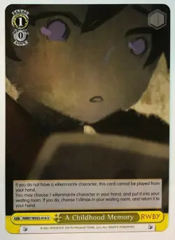 Weiss Schwarz A Childhood Memory RWBY/WX03-016 NM/M - Image 1