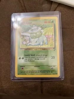 Pokemon Card Bulbasaur Base Set 2 Vintage 67/130 NM-Mint - Image 1